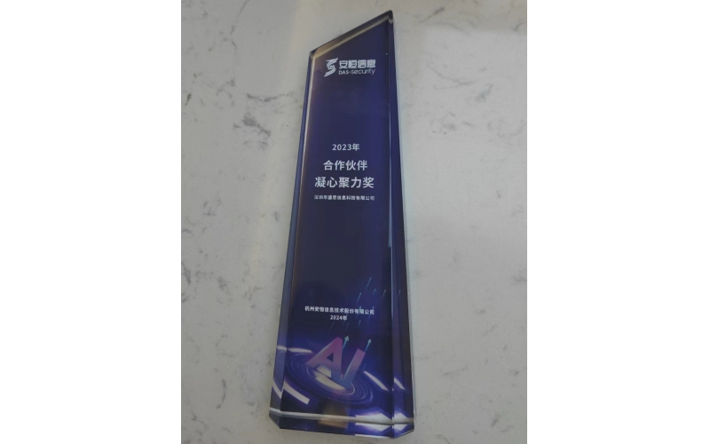 2023凯发ag旗舰厅的合作伙伴凝心聚力奖杯